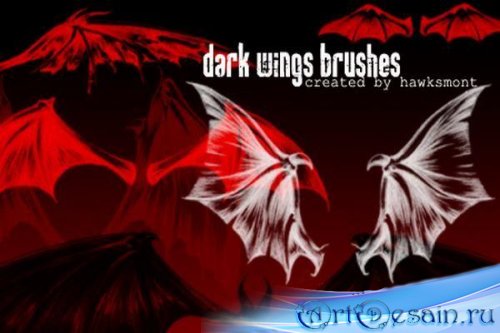 Dark Wings Brushes  