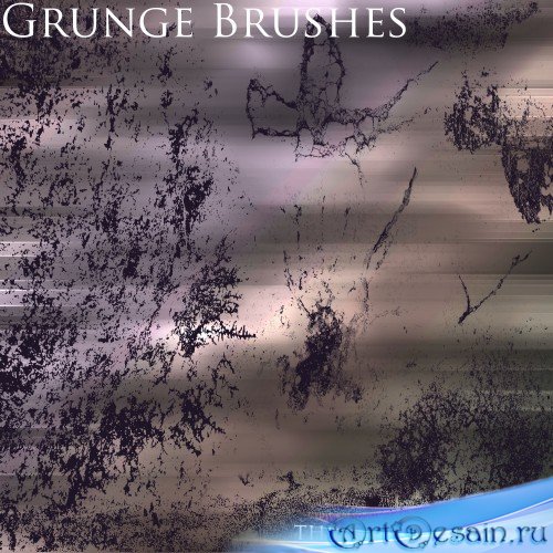 9 Grunge Brushes Pack