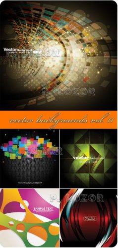 Set of vector backgrounds vol.11