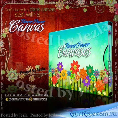   - Flower Power Canvases