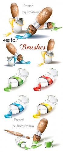      / Brushes in Vector 