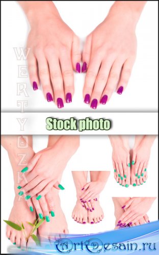     , ,  / Care of hands and feet - Raster clipart