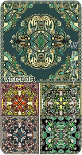    / Original floral patterns - vector