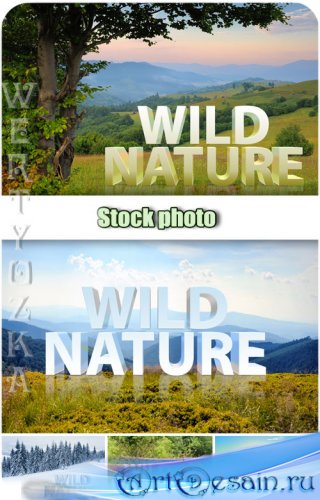  ,  / Wild nature, landscapes - Raster clipart