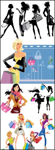 Shoping - Vector photo