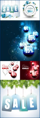 20.11 New year sales - Vektor photo