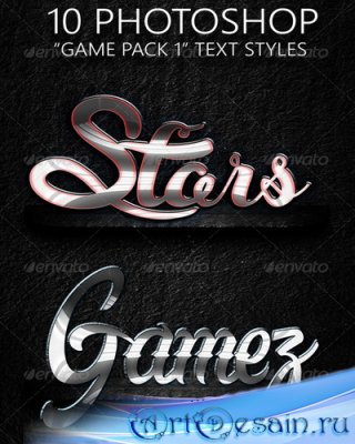  - Game Pack 01 Text Styles