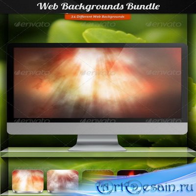 PSD - Web Backgrounds Bundle - 2413988