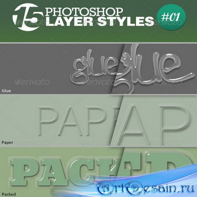  - 15 Unique Photoshop Layer Styles #01 - 7464415