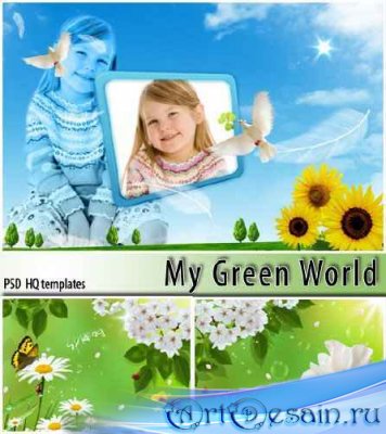   | My Green World (HQ PSD)