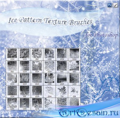  -  / Brushes - Frosty patterns