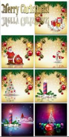    - .8 /Christmas backgrounds-Christmas composition.Part 8 
